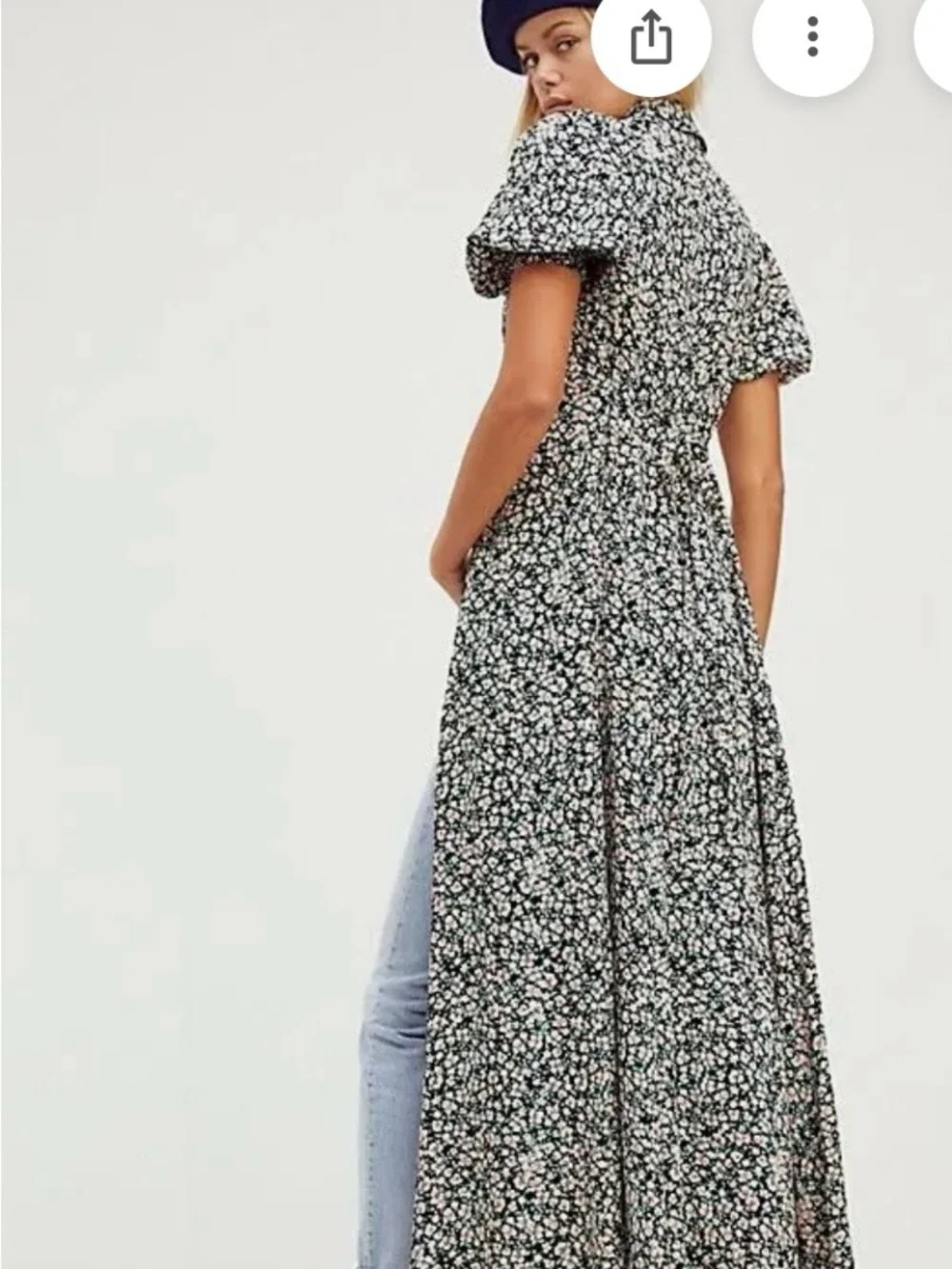 Free People Debbie-Jean Shirtdress. Sz Med but runs small